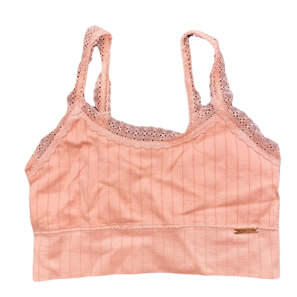 NWOT DANSKIN MAUVE RIBBED BRALETTE // SIZE SMALL💗